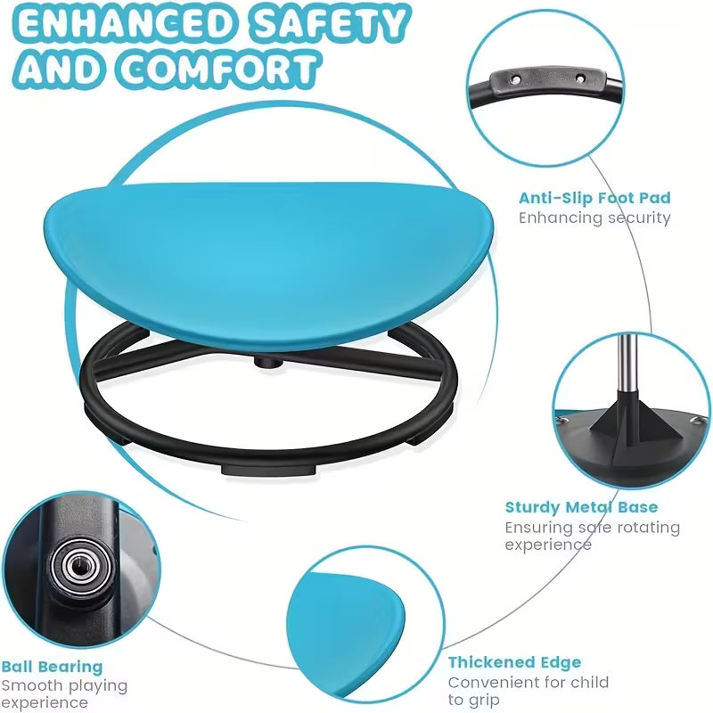 360 Degree Swivel Sensory Chair For Autistic Children - Ergonomically Designed To Train Body Coordination